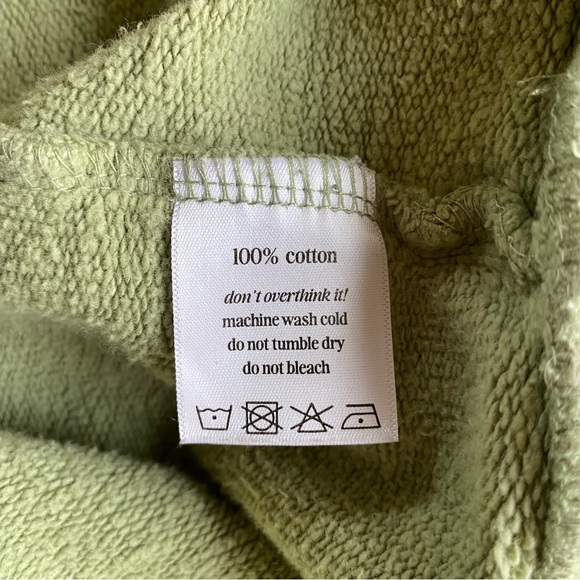 See the Way I See | Overthinker Since Birth Crewneck Sweater Matcha - Picture 9 of 9